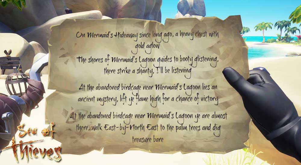 Sea of Thieves riddles