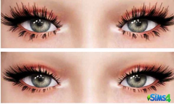 Sims 4 eyelash cc
