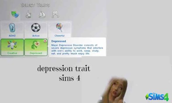 sims 4 depression mod
