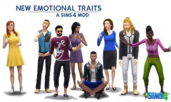 sims 4 more personality traits mod