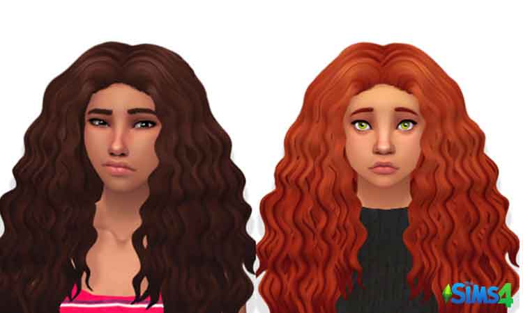 the sims 4 hair mods curly