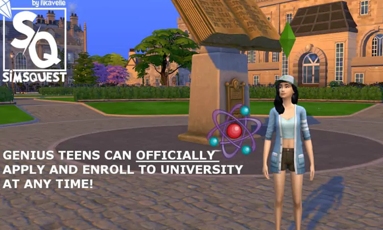 sim 4 Teen Jump to University by Zero