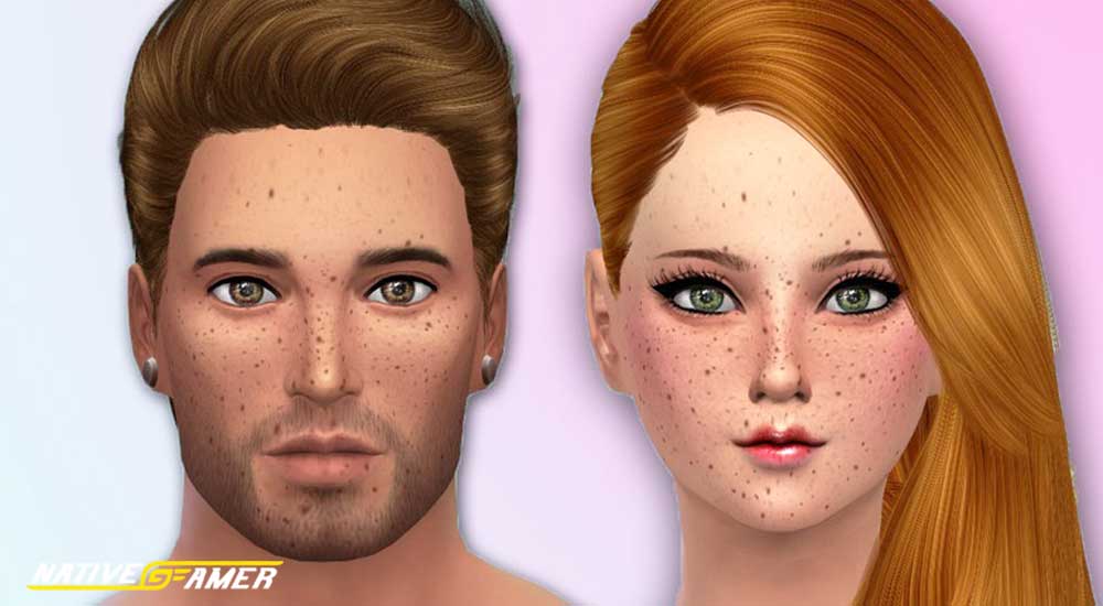 Sims 4 Freckles Mods