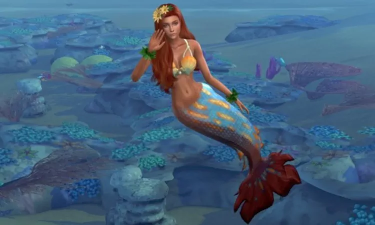 sims 4 Mermaid Aelita