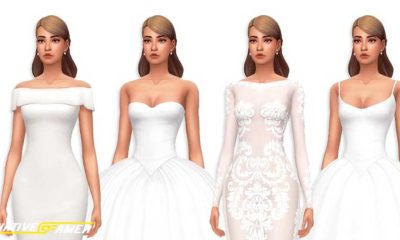 sims 4 wedding dresses