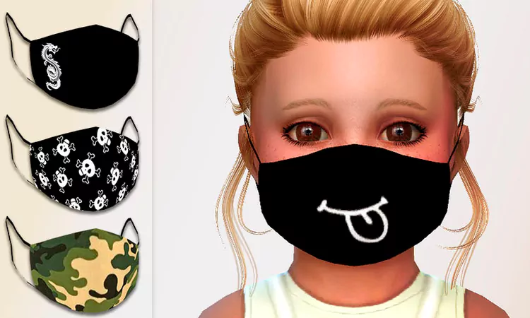 Sims 4 Toddler Face Mask