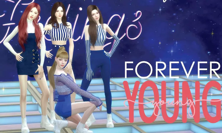 Sims 4 DDU-DU DDU-DU & Forever Young Dance Cover