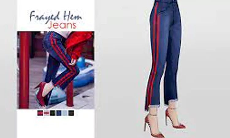 Sims 4 Frayed Hem Jeans