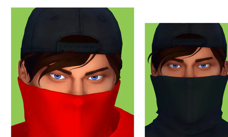 Sims 4 Half Ski Mask