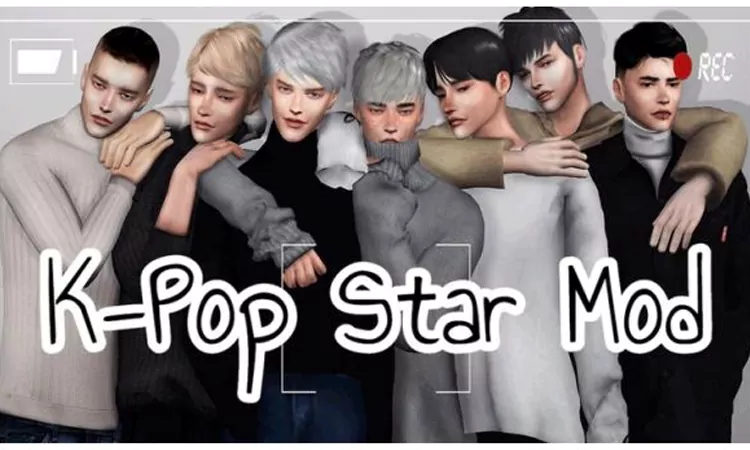 Sims 4 K-Pop Star Mod