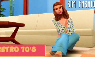 Best Sims 4 70s Era Fashion CC & Mods