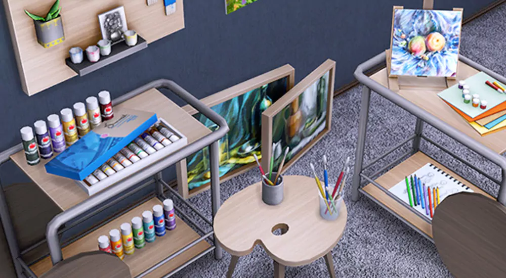 Best Sims 4 Artist & Painter CC & Mods Art Clutter, Clothes