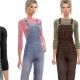 Best Sims 4 Female Overalls Outfits CC