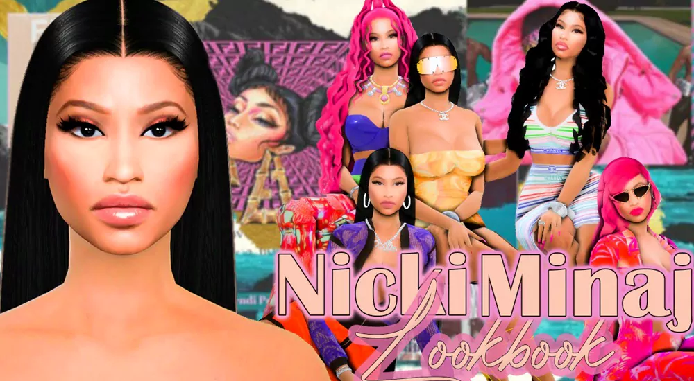 Best Sims 4 Nicki Minaj CC & Mods Clothes, Swimsuits & More