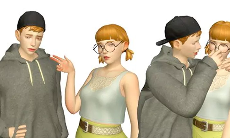 Sims 4 #12 Poses of Couple - rinvalee