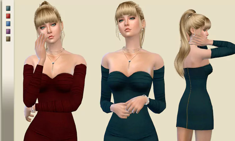 Sims 4 2018 Valentine Cocktail Dress