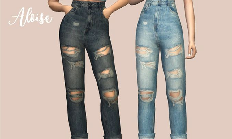 Sims 4 Aloise Jeans