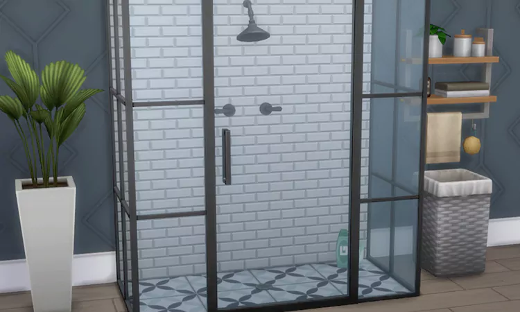 Sims 4 DIY Shower Keep Clean