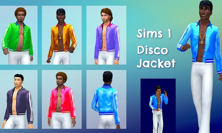 Sims 4 Disco Sims 1 Jacket