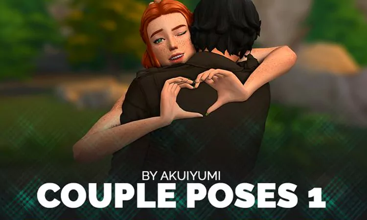 Sims 4 Hugs Poses - Akuiyumi