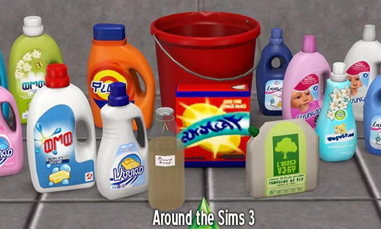 Sims 4 Laundry Softener and Detergent