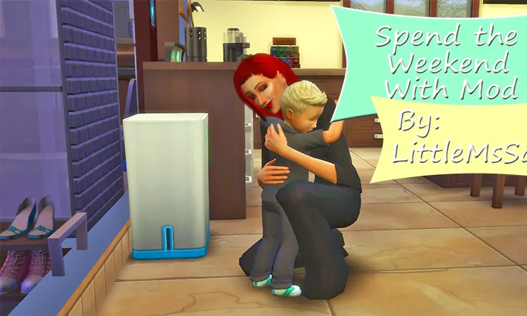 Sims 4 Mod of Spend Weekend