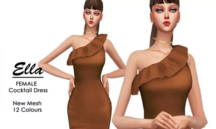 Sims 4 Night Date Dress