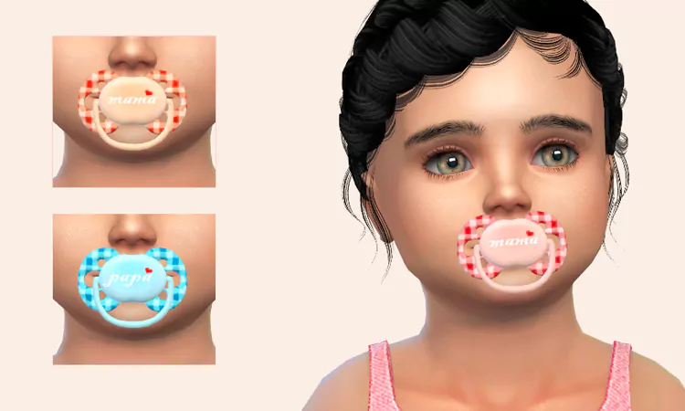 Sims 4 Pacifiers S-Club Baby