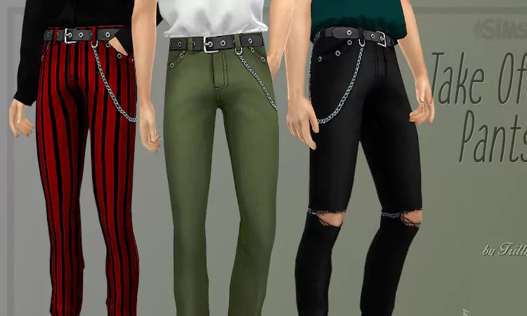 Sims 4 Pants Take Off