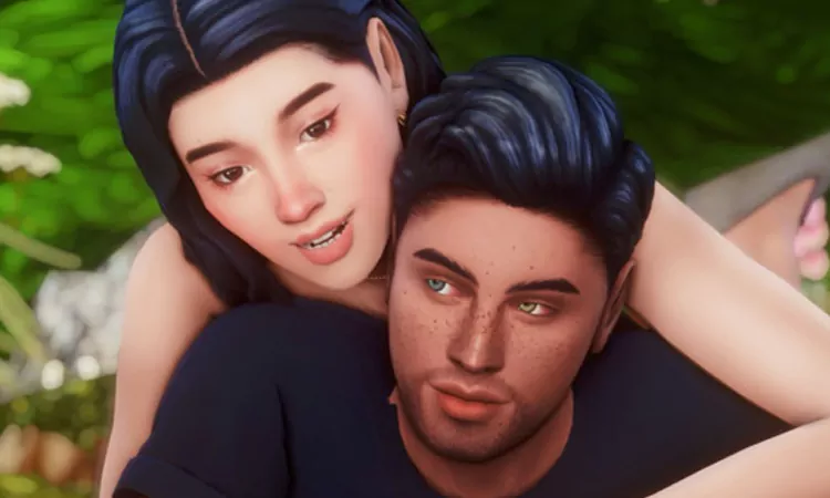 Sims 4 Posepack of Love Hugs - simmireen