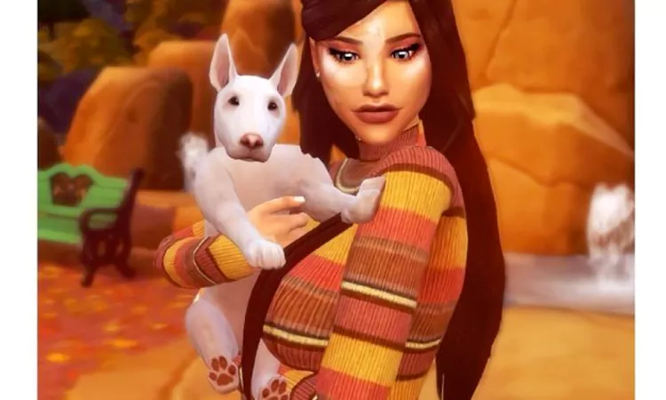 Sims 4 Puppy & Toddler Pose - ayumea