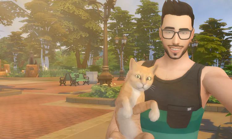Sims 4 Selfie Poses Show Pets! - Veiga Sims