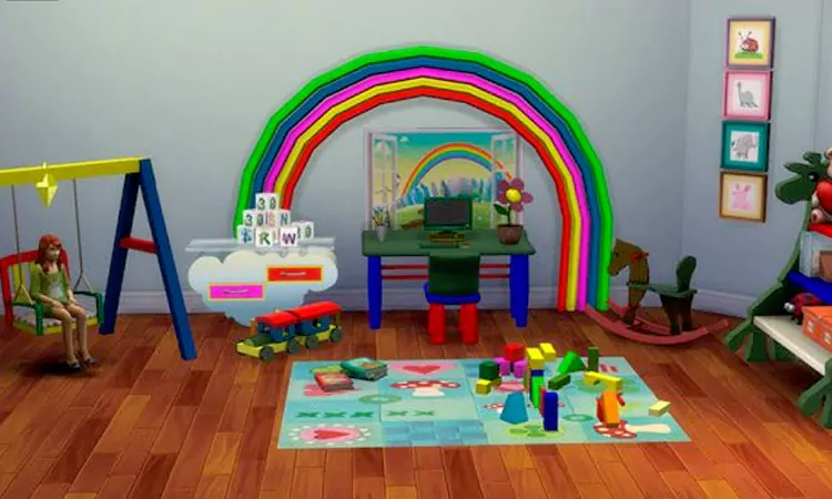 Sims 4 Set of Playroom Colors