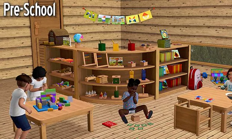 Sims 4 Stuff of Pre-school