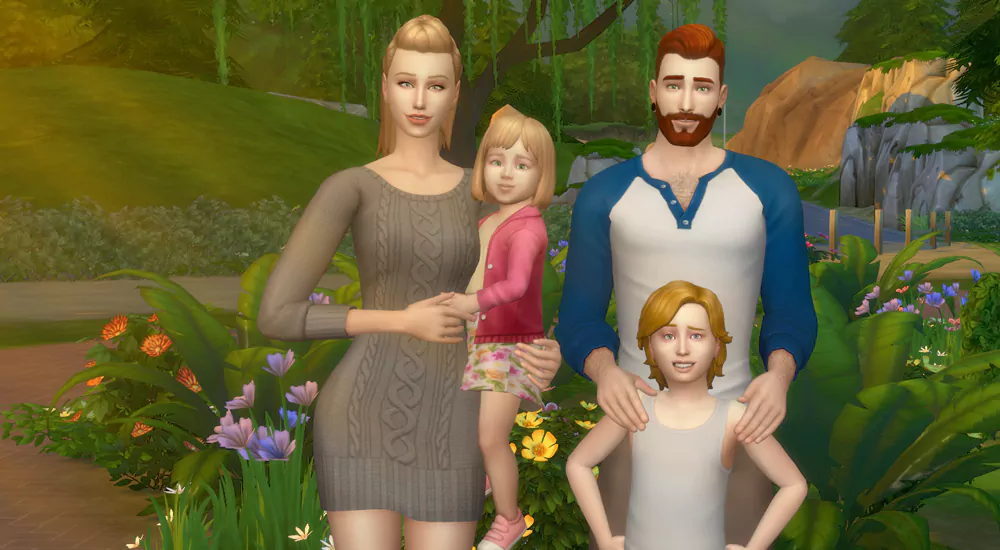 sims 4 Family Poses