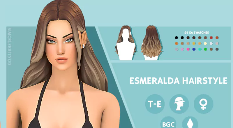 Esmeralda Hair