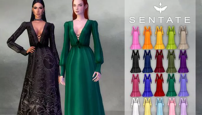 Sims 4 Jadis Dress