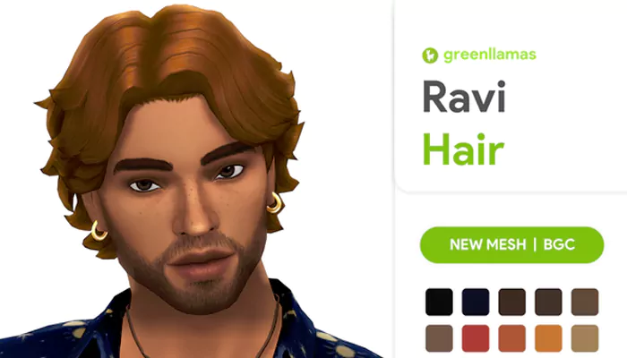 Ravi Hair CC By Greenllamas